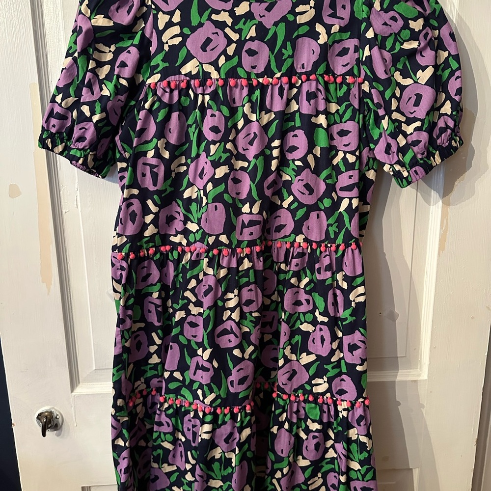 THML  Dress in Purple and Green made by the hottest brand right now